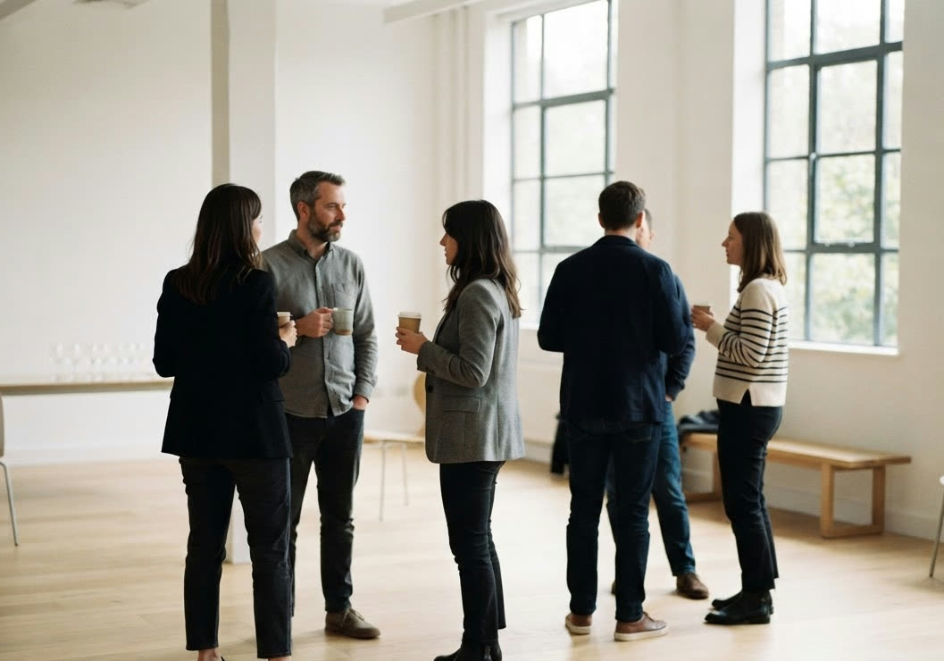 Le persone che hai gia conosciuto, in una sala sola.